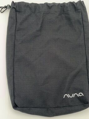 Nuna  Black Drawstring dust bag